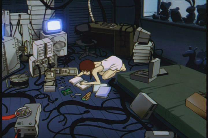 Serial Experiments Lain Computer Room