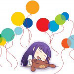 Tired with Baloons