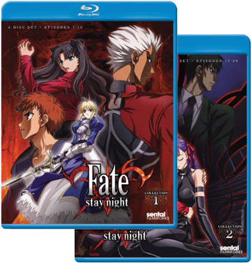 Fate/Stay Night Blu-ray cover